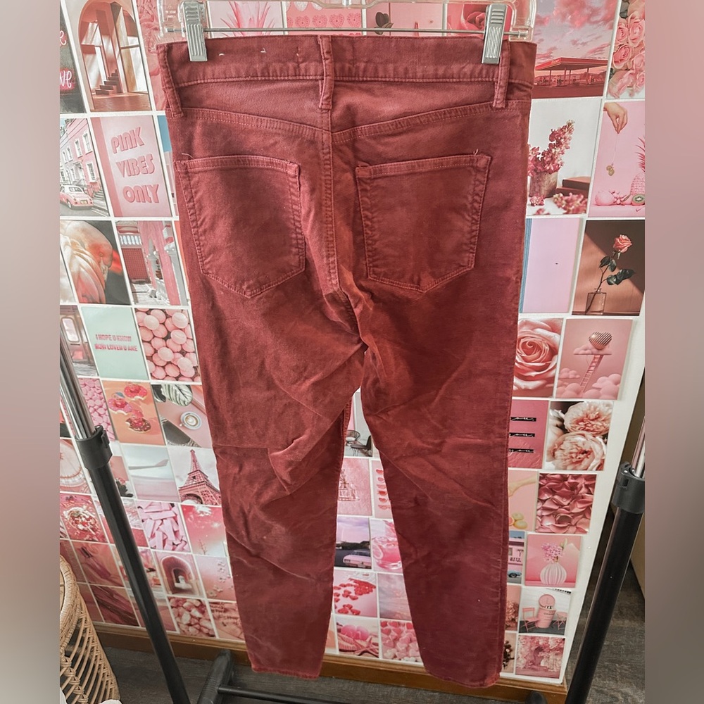 Red Loft Pants - Picture 2 of 4